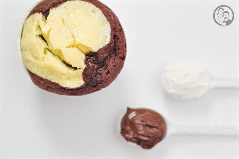 Chocolate-Cheese Muffins 2 Chocolate-Cheese Muffins