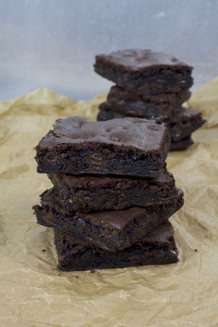 Dark Chocolate Brownies 6 Dark Chocolate Brownies_USA_Rezept_Backen