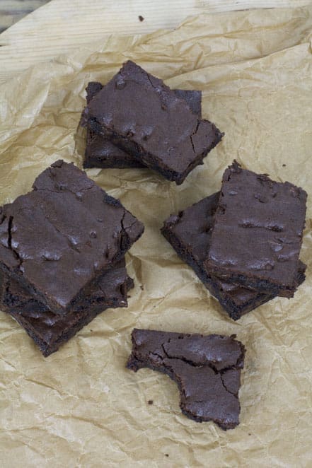 Dark Chocolate Brownies 3 Dark Chocolate Brownies_USA_Rezept_Backen