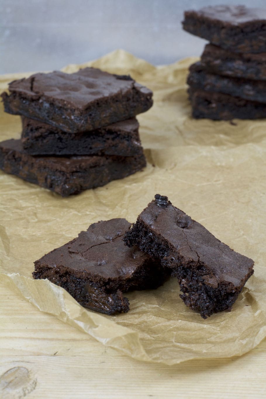 Dark Chocolate Brownies 2 Dark Chocolate Brownies_USA_Rezept_Gebäck_backen