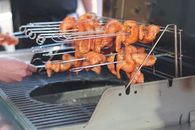 Hähnchenspieße
