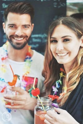 Erdbeer-Rhabarber Bowle 4 image 3 7 6 1 | ... wir haben auch eine Torte gebacken, aber in erster Linie wollten wir ein Getränk mitbringen … um genauer zu sein, es sollte eine Bowle werden.