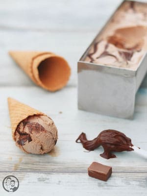 image 8 9 2 | Das Rezept für die dritte Eissorte, die wir der Emma zum testen gegeben haben, hat sich eigentlich von ganz alleine erklärt. Wir sind große Fans von Nussnougatcreme. Wir haben allerdings so gut, wie nie ein Glas von dem leckeren Brotaufstrich zu Hause. Und das ist auch gut so!!