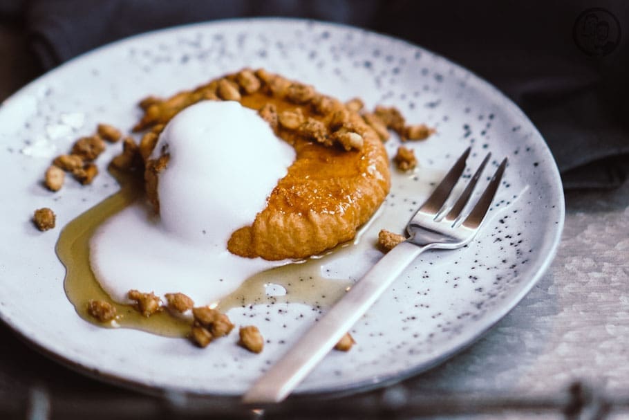 Flambierte Apfelringe 2 Flambierte Apfelringe