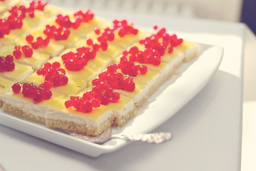 Maracuja Schmand-Schnitten