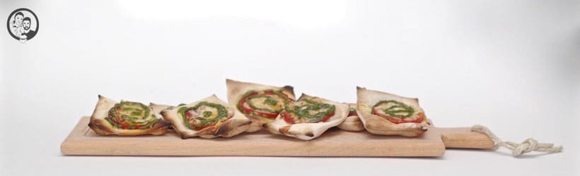 Pizza Snacks mit Pesto 4 Pizza Snacksmit Pesto