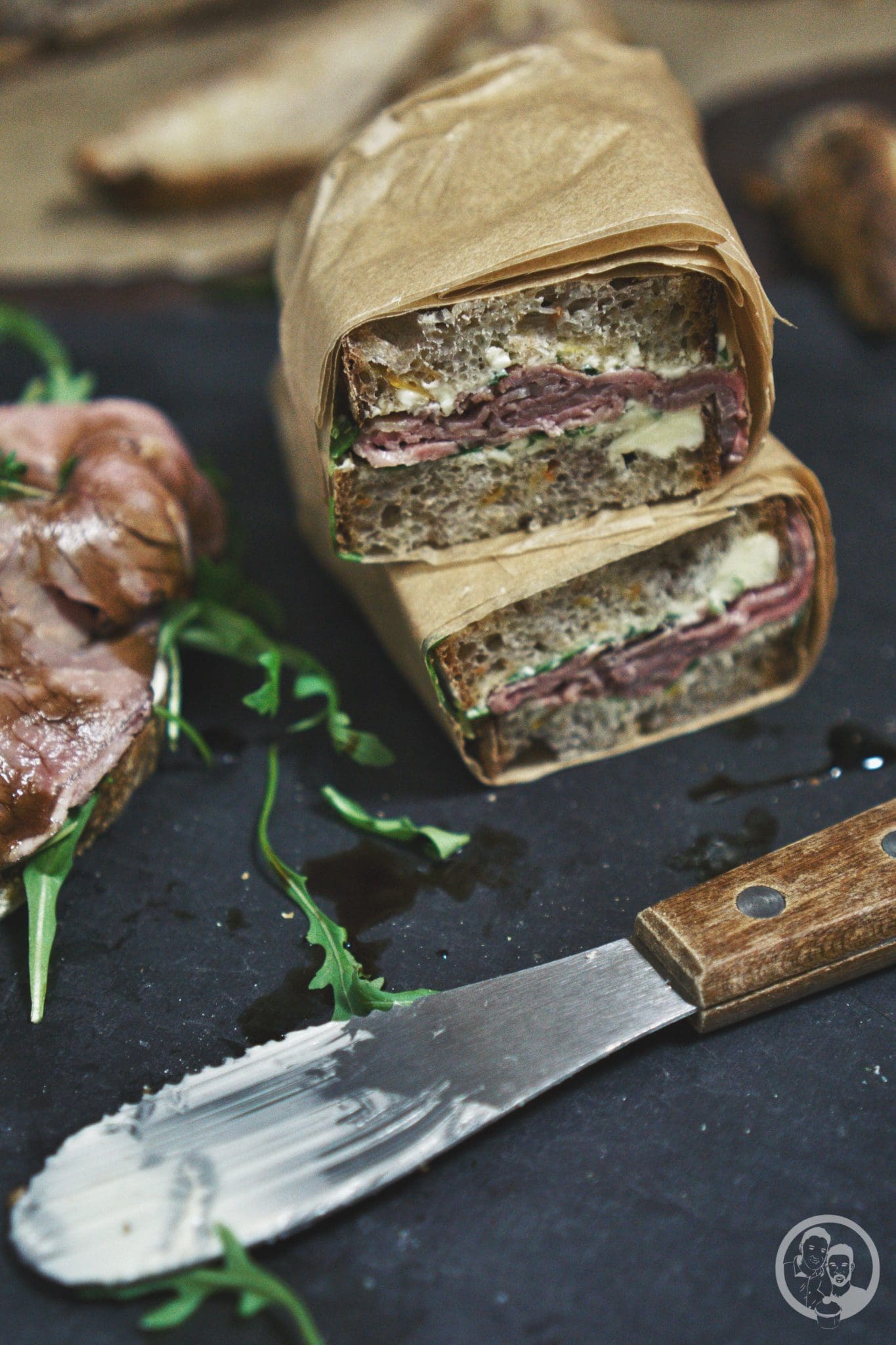 Roasbeefstulle_Walnuss-Karottenbrot_Rezept_Backen_Rama_hefe_deftig_Buttermilch