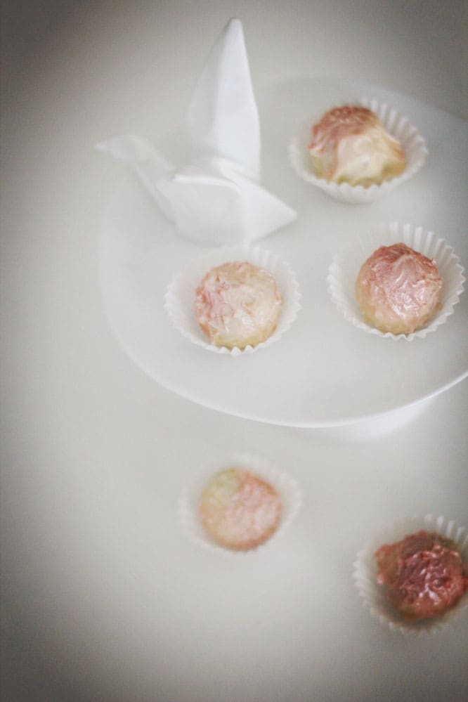 Schoko Ernuss Trüffel mit Licor 43