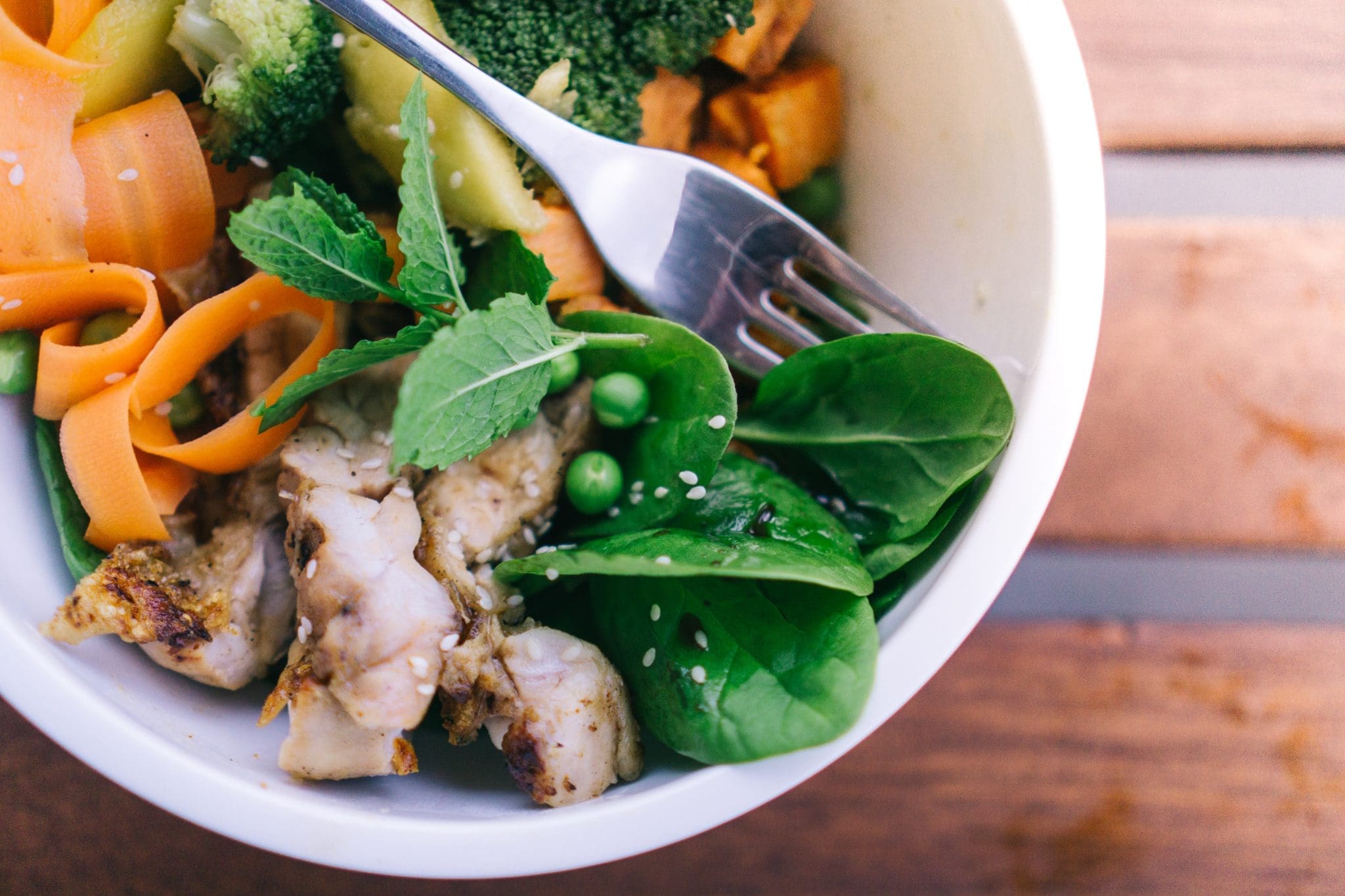 Sundown Bowl 1 Sundown Bowl mit Gabel