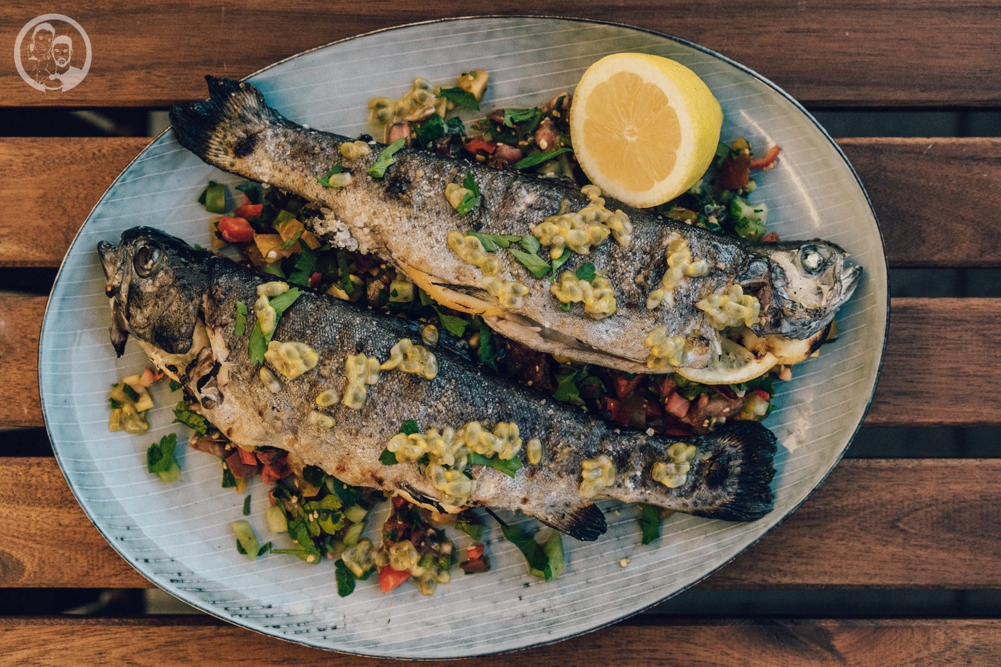 Forelle vom Grill 1 Forelle vom Grill