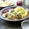 Köttbullar aus Geflügelhack