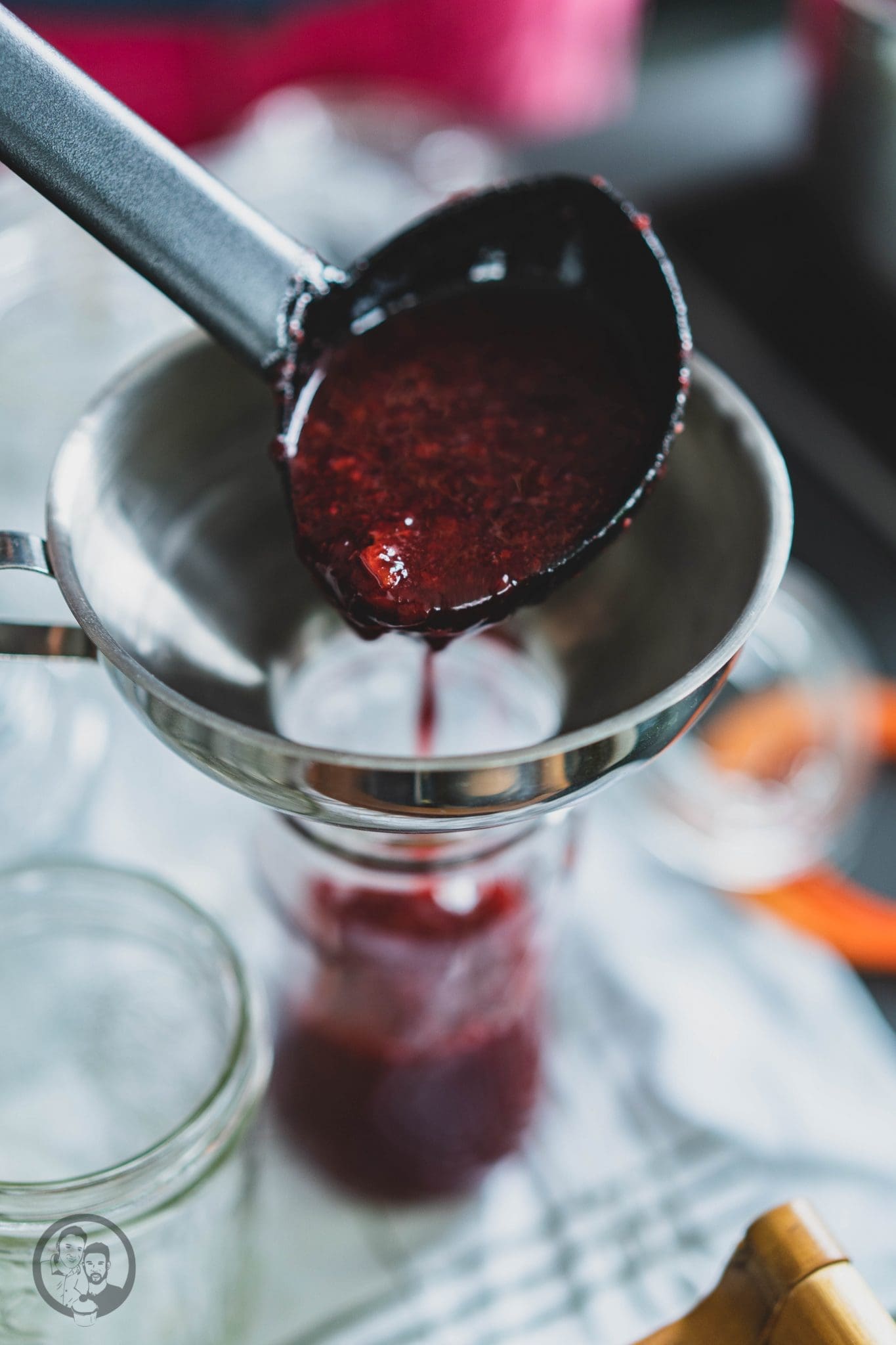 Abfüllen der Konfitüre