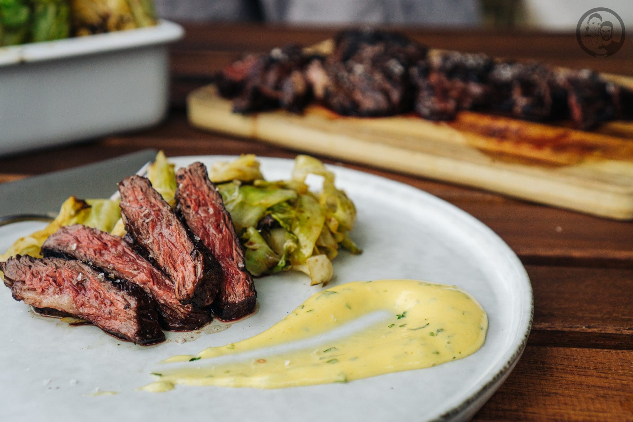 Gegrillter Spitzkohl