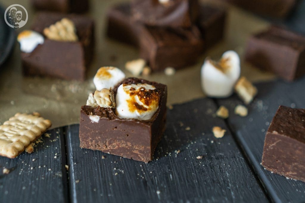 Chocolate Fudge 6 Fudge im Anschnitt