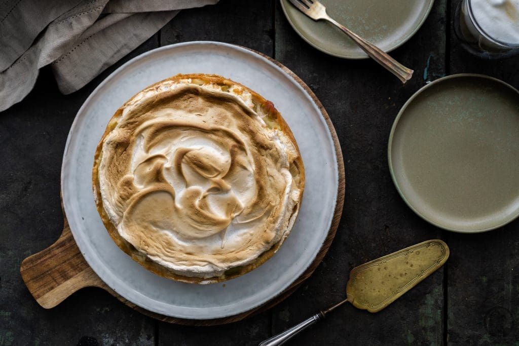 Baiserhaube von oben