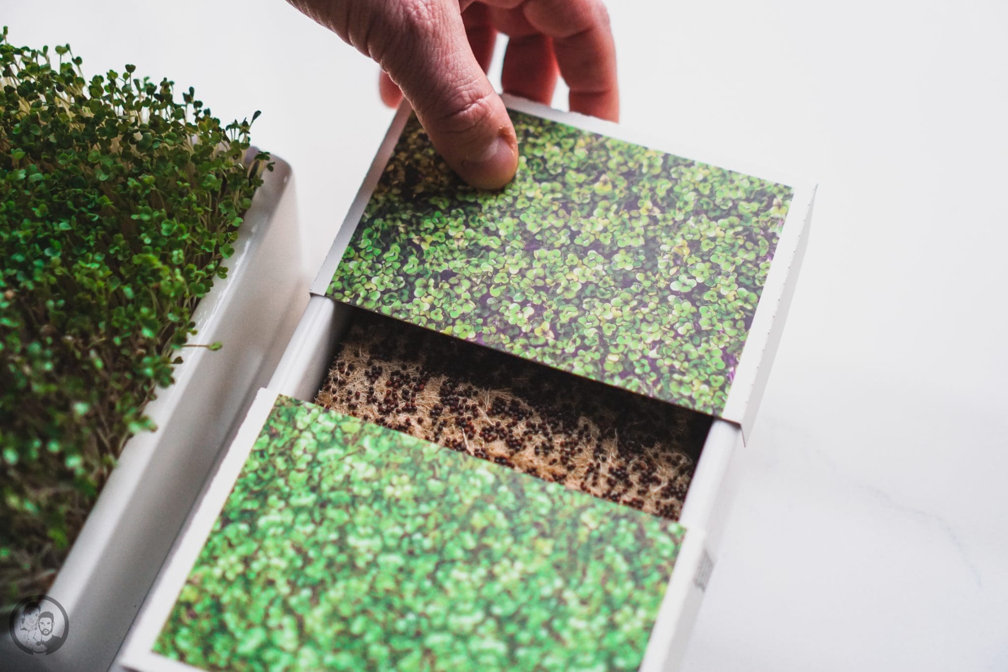 Lichtschutz wird aufgesetzt