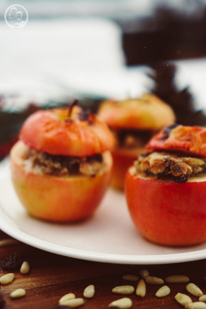 Bratapfel mit Calvados