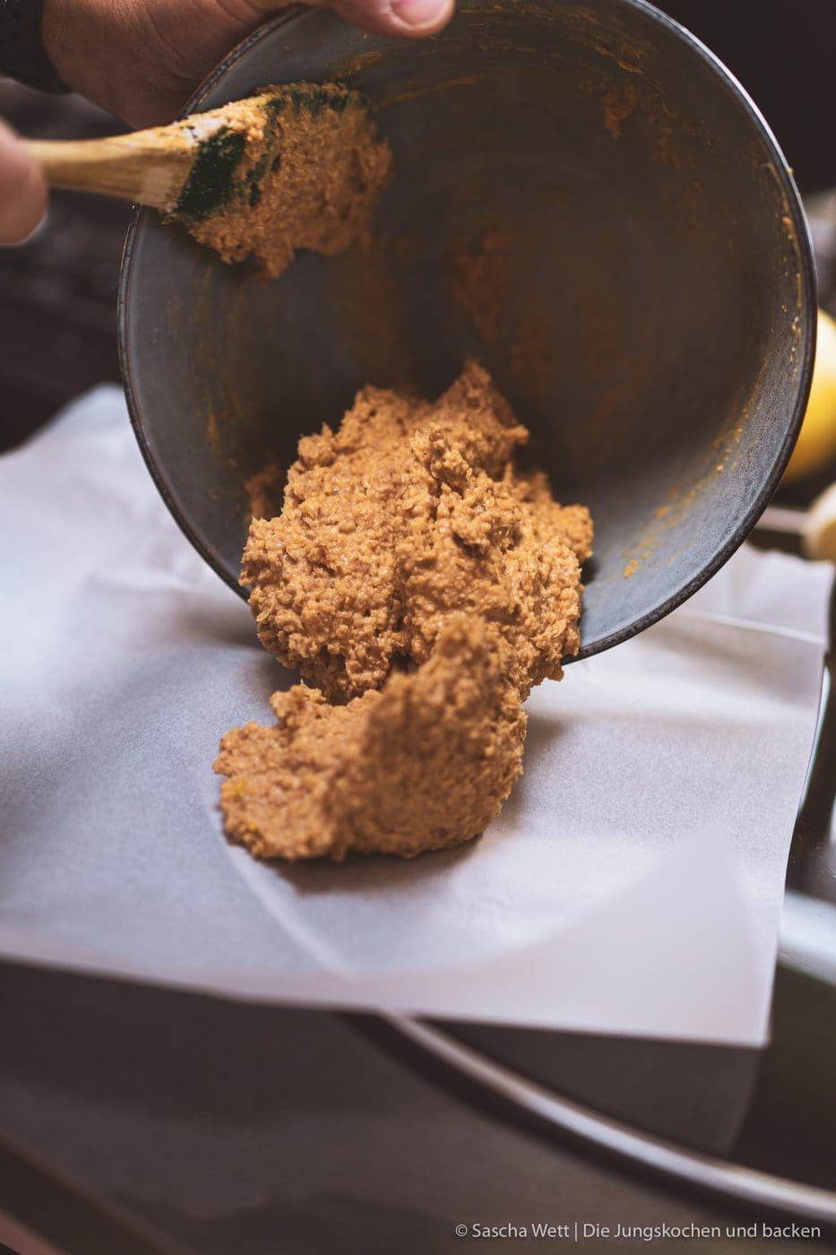 Masse für Erdnuss-Butter-Haube