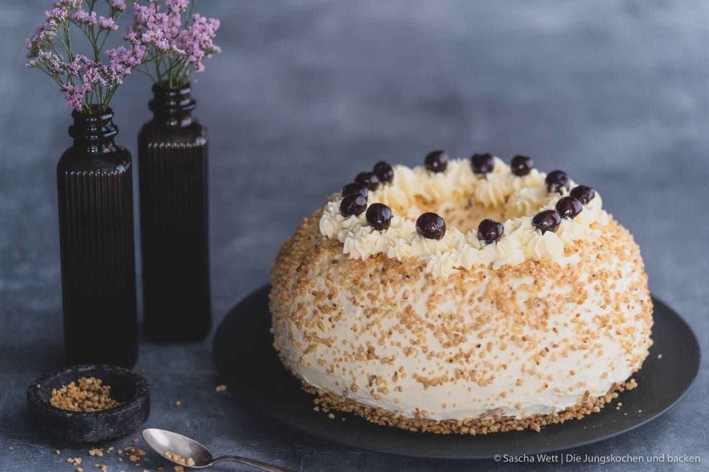Frankfurter Kranz als fertige Torte