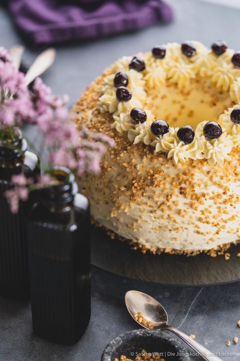 Frankfurter Kranz als fertige Torte