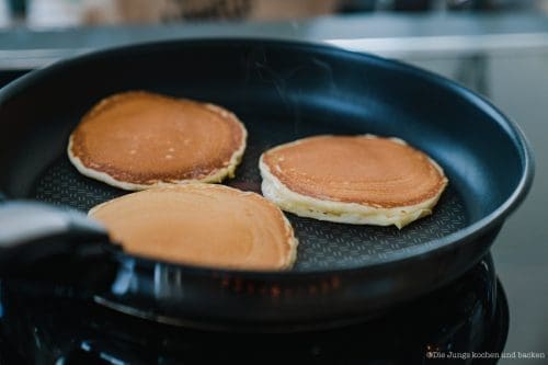 Tefal Pfannengerichte 20 | Einfaches Rezept für amerikanische Pancakes. Schnell gemacht und noch schneller verputzt!