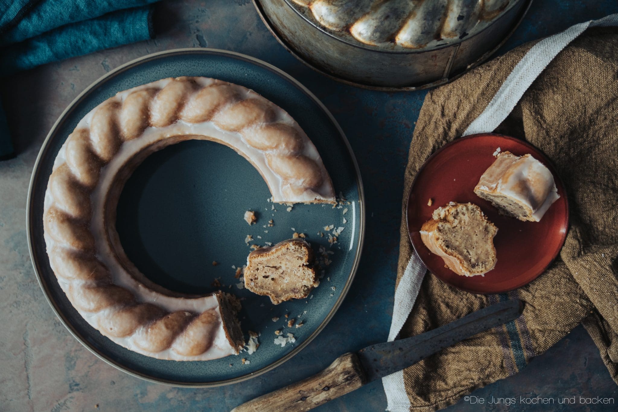 Bananenkuchen mit Zitrone