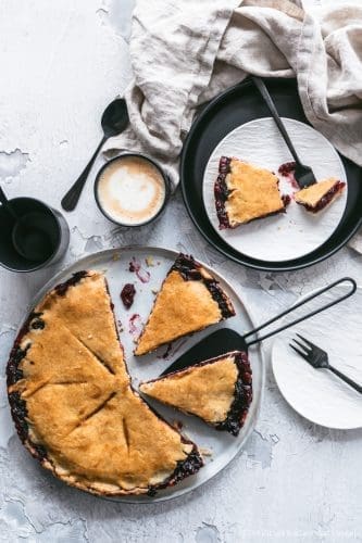 Cherry Pie. Tante Mathildas Kirschkuchen
