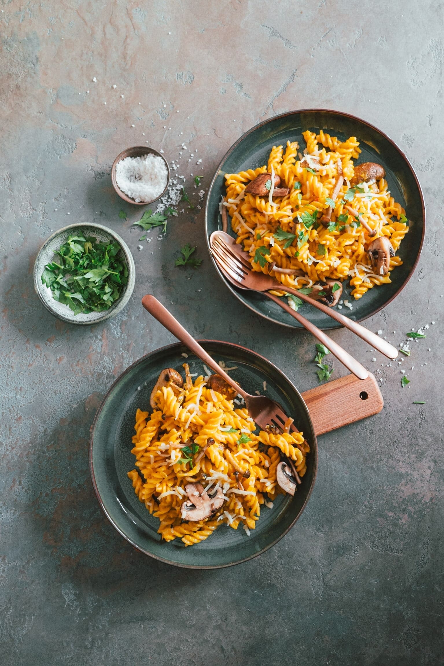 Pasta in Kürbis-Käse-Sauce - Fix auf dem Tisch 11 Pasta in Kürbis-Käse-Sauce – Fix auf dem Tisch