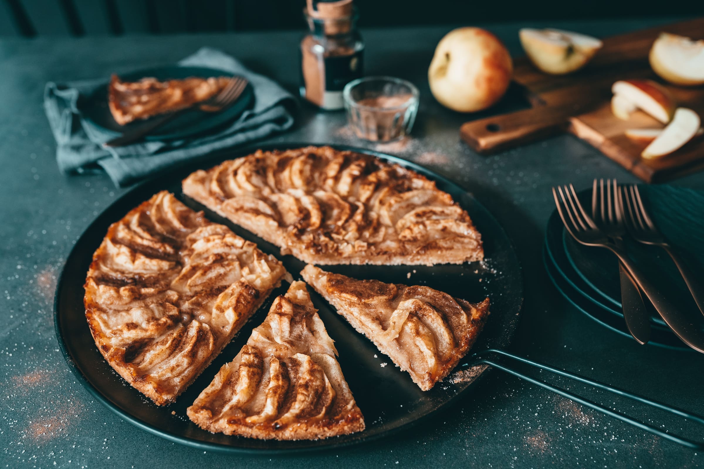 Knusper- Apfelkuchen 4 Knusper- Apfelkuchen