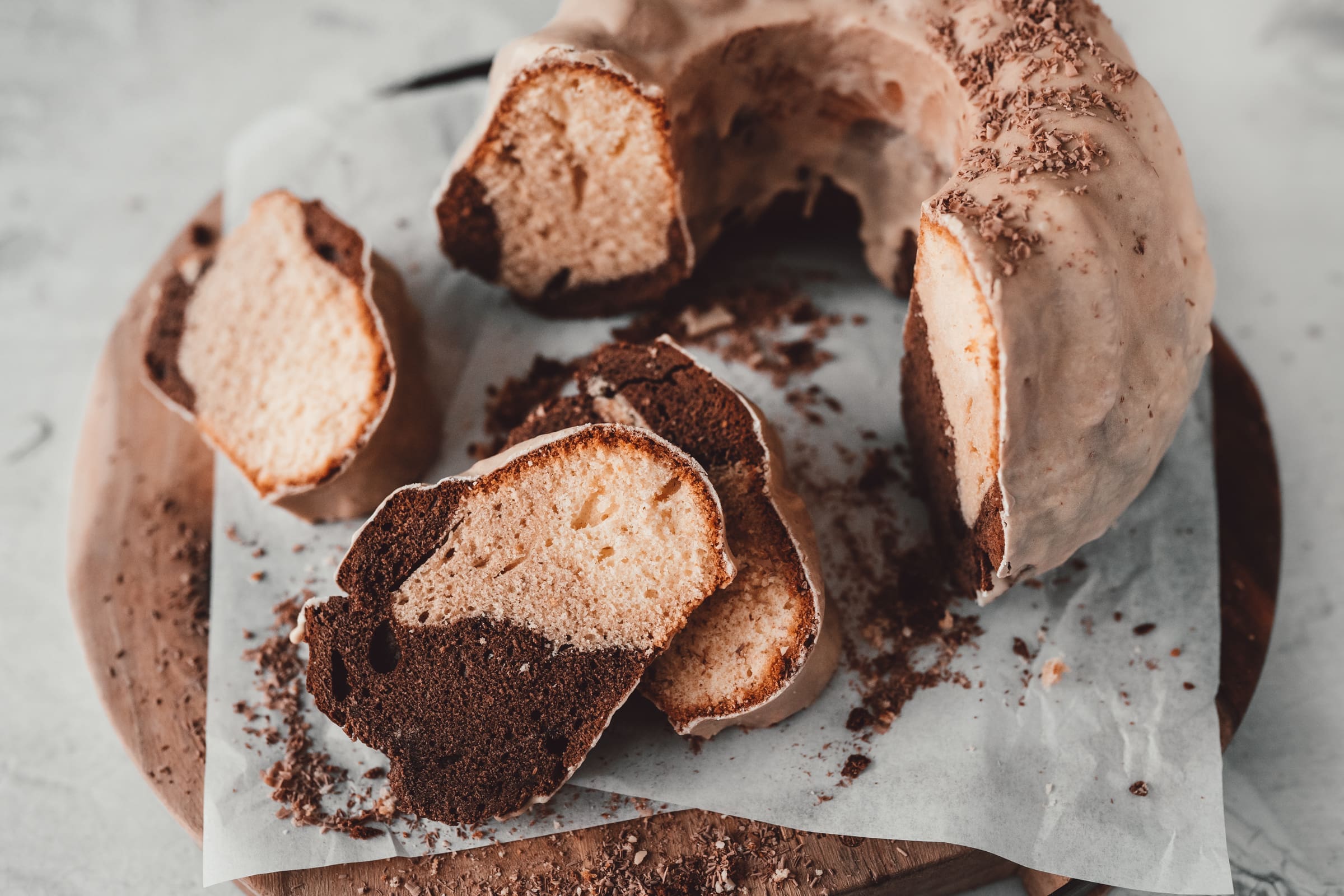 Ombre-Gugelhupf – Unser saftiger Triplehupf!