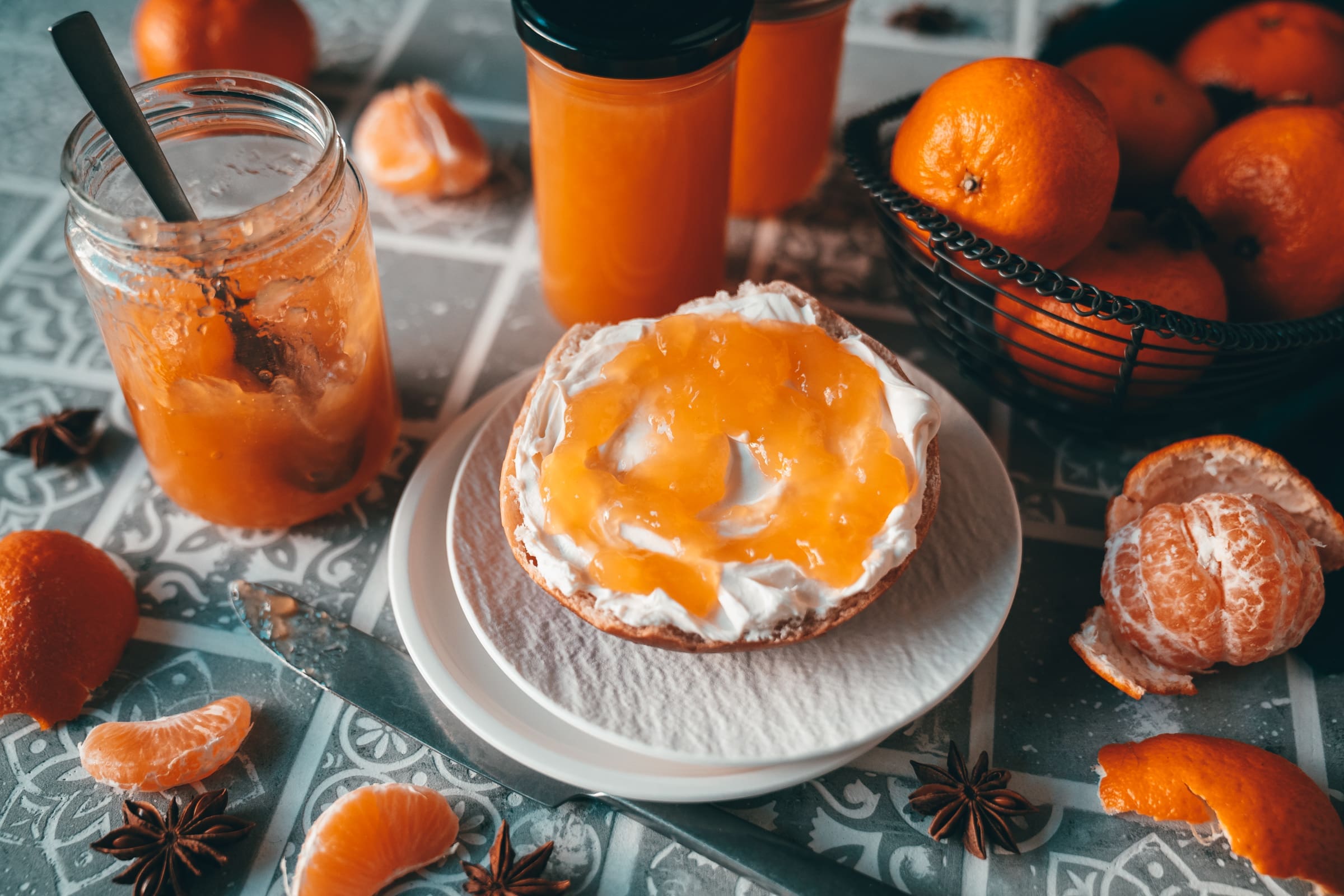 Mandarinen-Marmelade mit Sternanis – Damit bringt ihr euer Altglas zu neuem Glanz