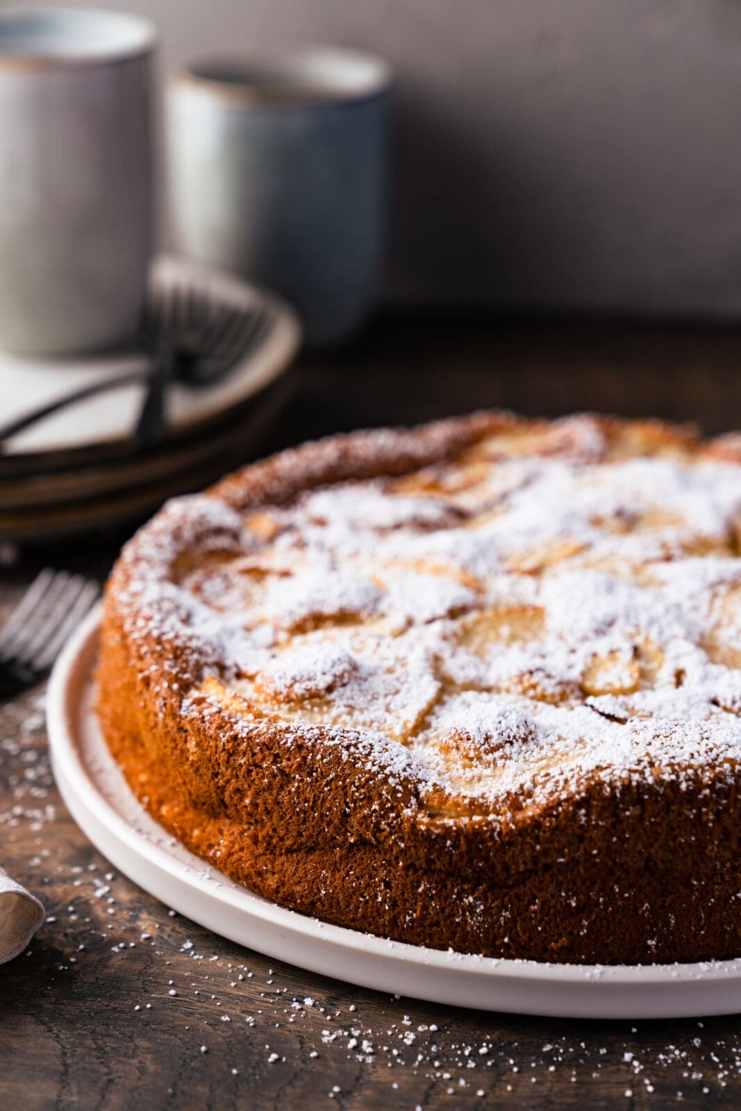 Unser luftiger Apfelkuchen - viel Geschmack, wenig Zucker 3 Unser Apfelkuchen kommt mit wenig Zucker aus und bleibt trotzdem herrlich saftig. Einfaches Rezept für die ganze Familie.