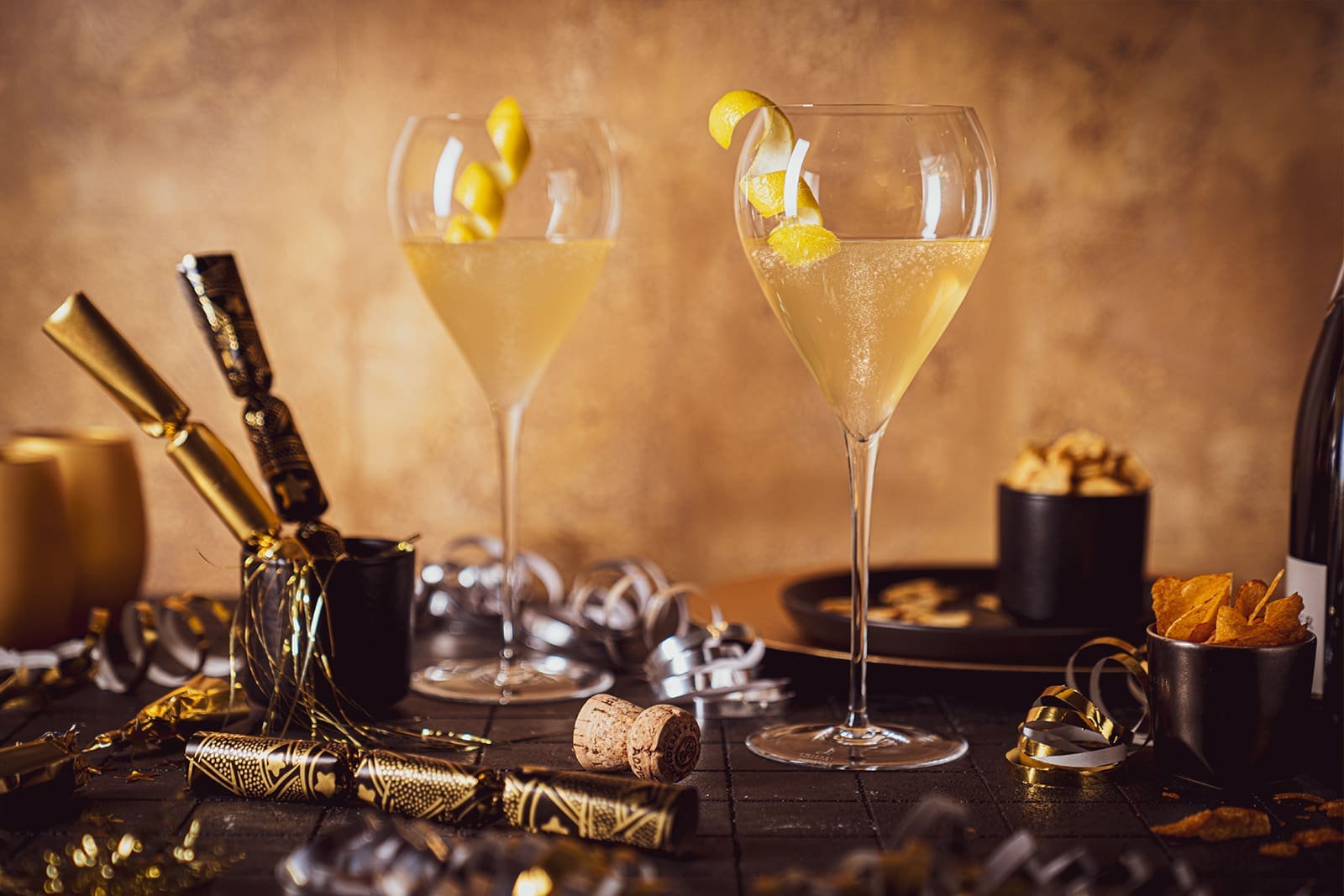 French 75 | Der klassische Champagner-Cocktail zu Silvester