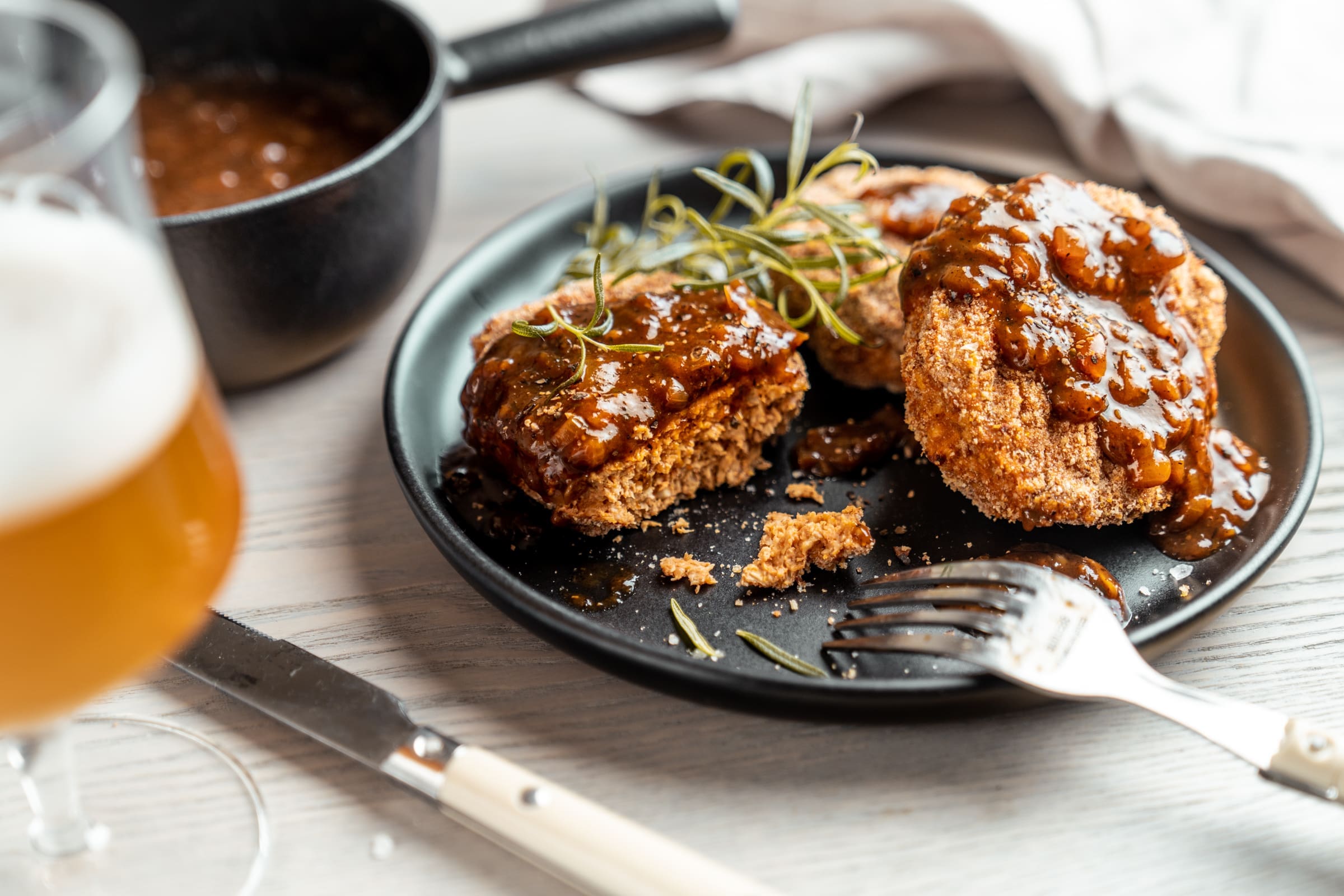 Saftige Hähnchenfrikadellen | Aus der Heißluftfritteuse 3 Saftige Hähnchenfrikadellen | Aus der Heißluftfritteuse