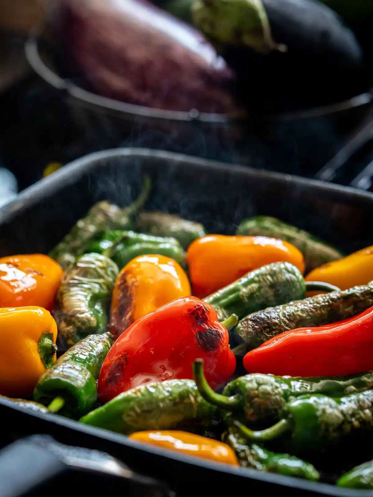 Rezept für mediterrane Antipasti. Gleich drei verschiedene Varianten. Baslamicoschalotten, eingelegte Paprika und Sommergemüse. Schnell und easy zubereitet und ab ins Glas.