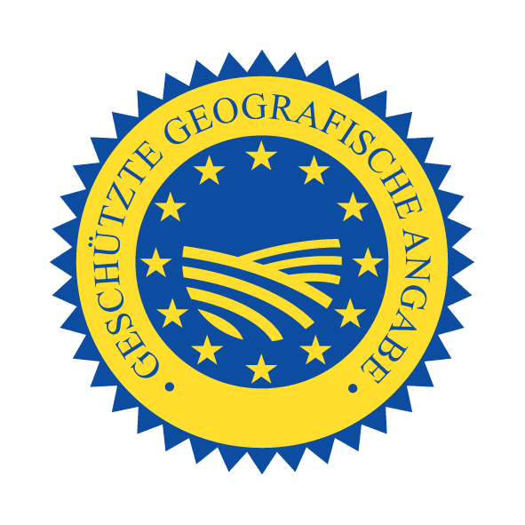 logo geschuetzte geografische angabe | Aus diesem Grund haben wir uns ein Rezept mit dem Südtiroler Speck g.g.A. ausgedacht, das zwar deftig, aber auf keinen Fall schwer ist. Mit Broccoli-Reis, Hähnchenbrust, natürlich dem Südtiroler Speck und vor allem, ohne zusätzliches Fett ist unser Rezept ein echtes Wohlfühlessen ohne sich schwer anzufühlen. Was natürlich fast ebenso großartig ist, dass ihr unsere Hähnchen-Bites mit Südtiroler Speck g.g.A. so schnell zubereiten könnt, dass ihr sie gemeinsam mit unserem Broccoli-Reis in einer guten halben Stunde auf dem Tisch stehen habt.