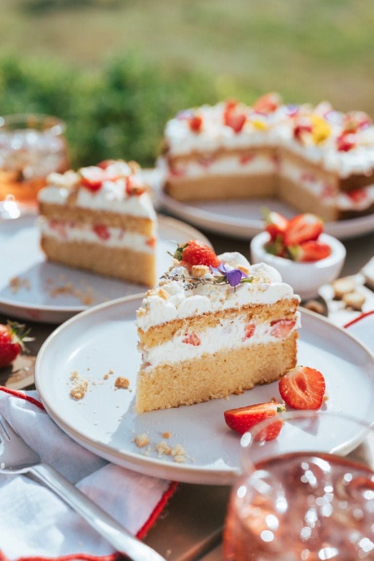 Gross Erdbeerkuchen mit Rumsahne 11 | In diesem Ferienhaus Dänemark Guide teilen wir unsere Erfahrungen mit Ferienhäusern, geben euch Tipps zur Buchung, verraten euch, welche Region am besten zu euch passt. Natürlich gibt’s auch noch was Kulinarisches von uns: ein paar unserer liebsten Rezepte aus dem Ferienhausurlaub.