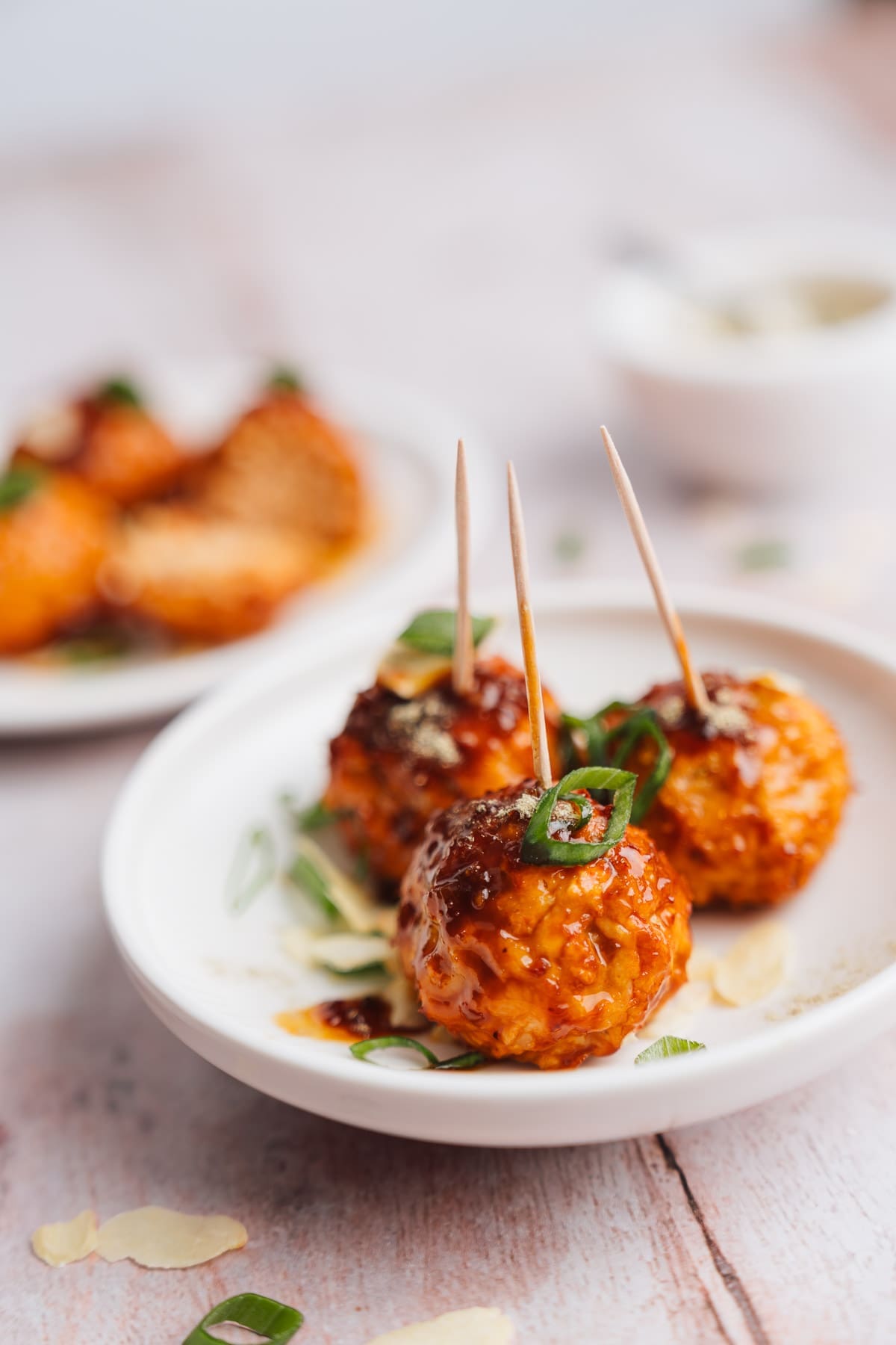Fettarme Teriyaki-Hackbällchen - Perfekt für die Heißluftfritteuse 1 Fettarme Teriyaki-Hackbällchen – Perfekt für die Heißluftfritteuse