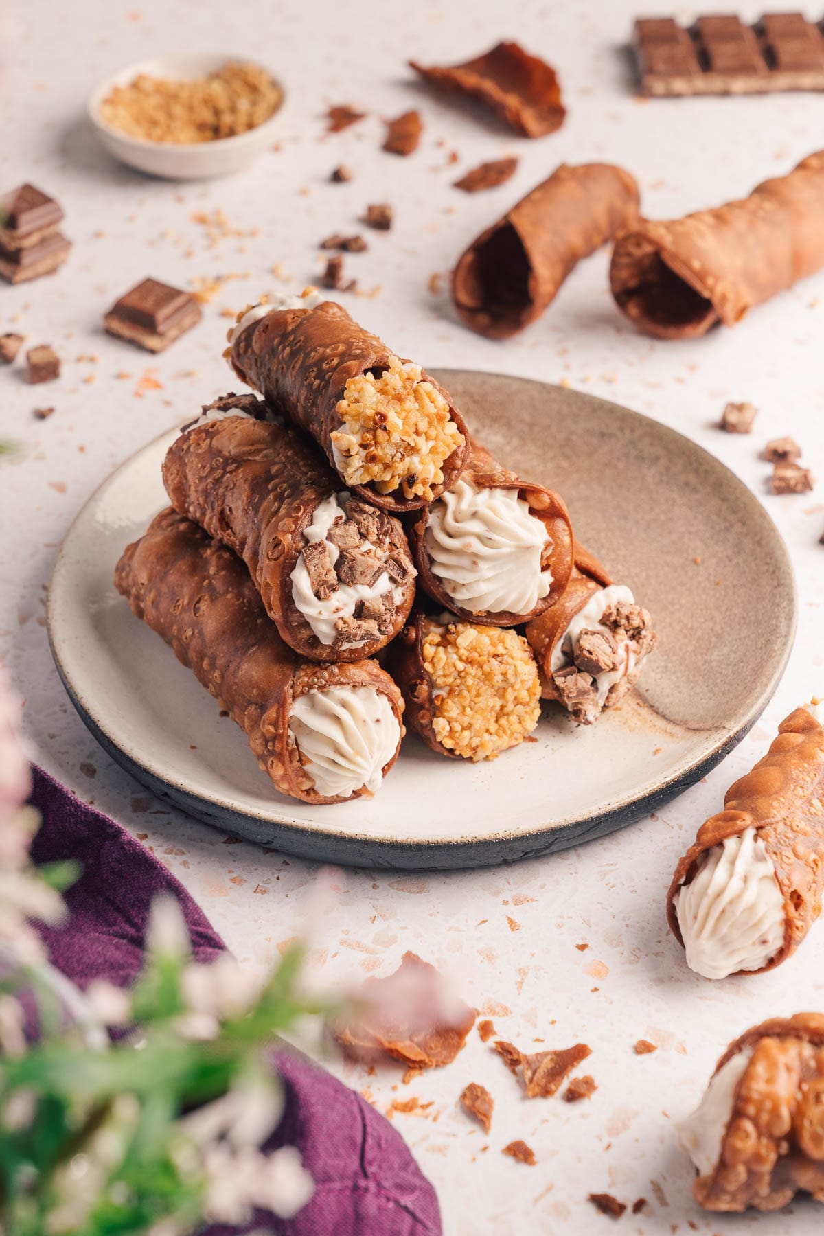 Original italienische Cannoli mit Ricotta-Amicelli-Füllung – knusprig, cremig & einfach selbst gemacht 7 Original italienische Cannoli mit Ricotta-Amicelli-Füllung – knusprig, cremig & einfach selbst gemacht