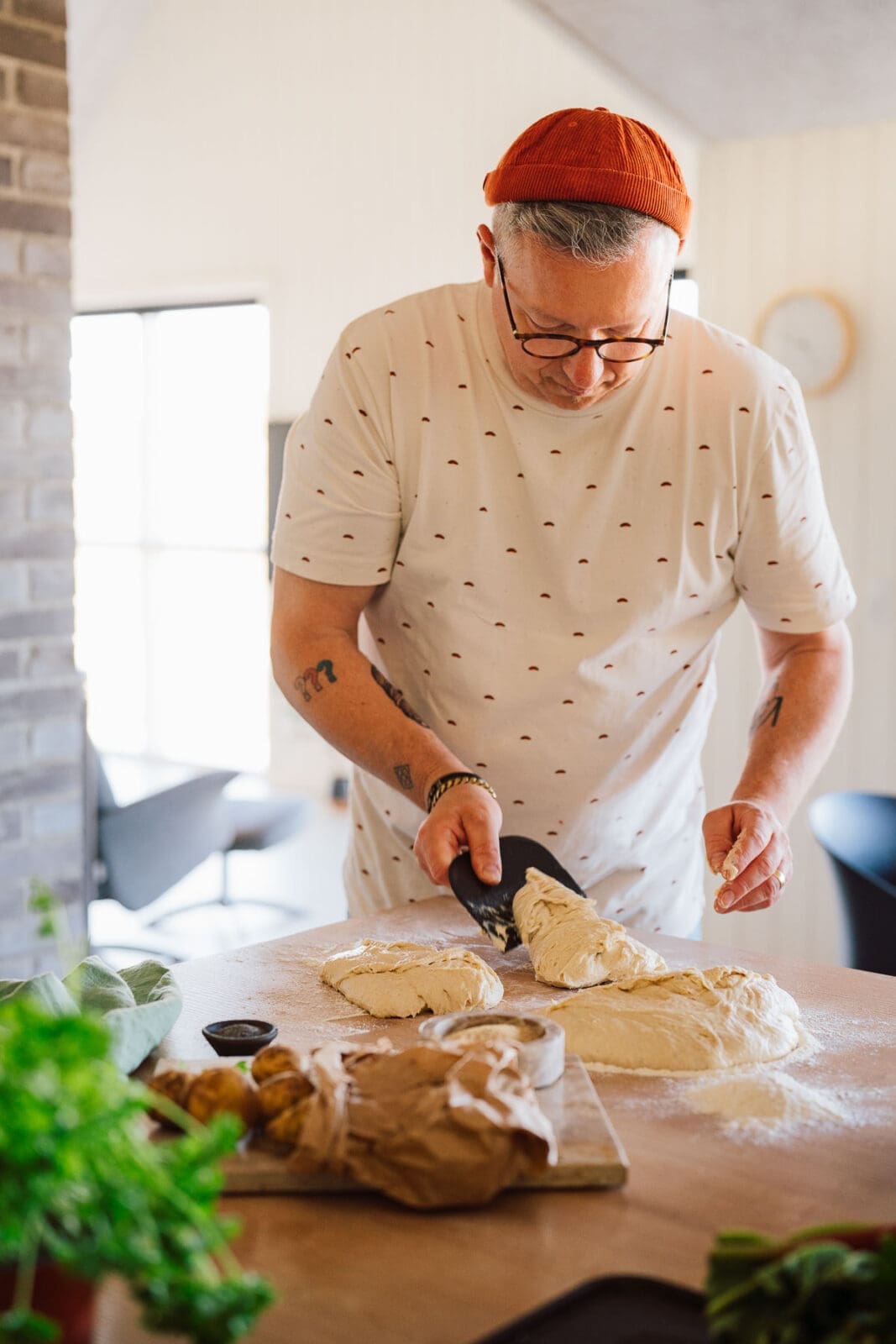 Rezept für fluffige dänische Kartoffelbrötchen direkt aus dem Ferienhaus! Unsere Frühstücksidee für den perfekten Urlaubsgenuss.