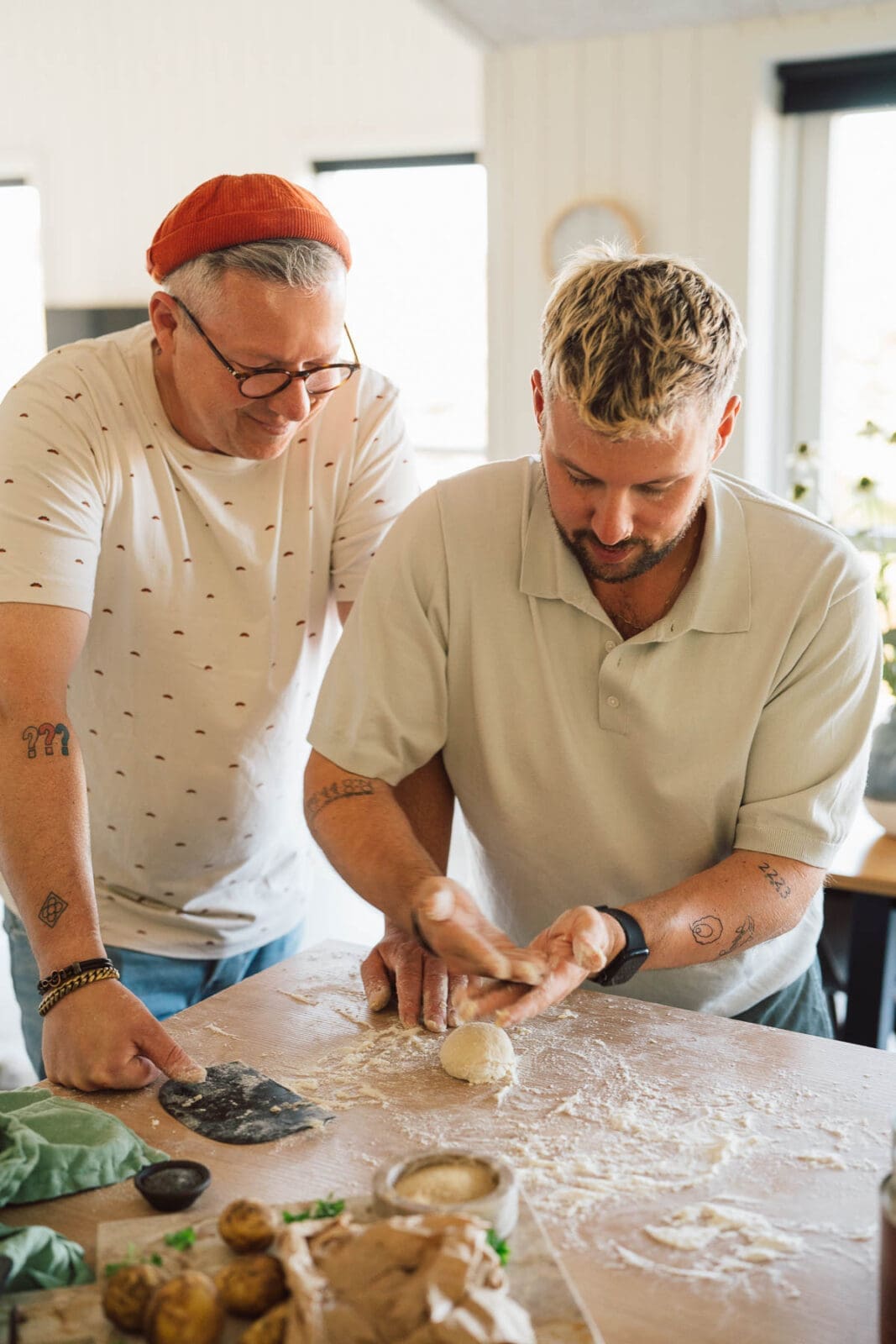 Rezept für fluffige dänische Kartoffelbrötchen direkt aus dem Ferienhaus! Unsere Frühstücksidee für den perfekten Urlaubsgenuss.