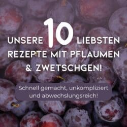 Pflaumen‑ und Zwetschgenrezepte – 10 Lieblingsrezepte für den Spätsommer 16 Zehn Rezepte mit Pflaumen und Zwetschgen