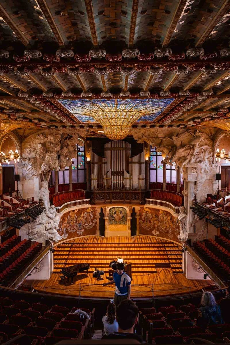Barcelona Food Guide: Unsere Lieblingsorte in unserer Lieblingsstadt 16 Konzertsaal des Palau de la Música Catalana in Barcelona